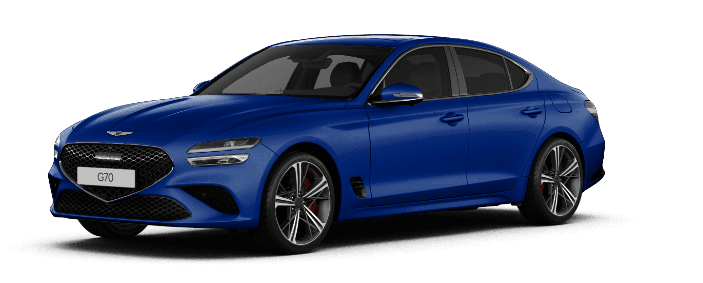 G70 Sport Package in matte Burleigh Blue